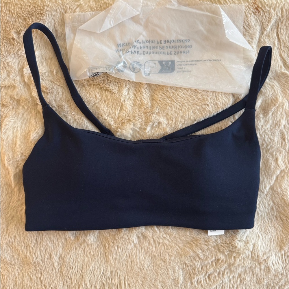 lululemon athletica Navy Blue Simple Support Bralette